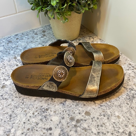 Naot Shoes Naot Marissa Leather Womens Sandals Size 4 Or 995 Poshmark